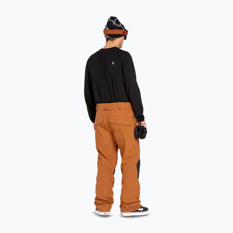 Мъжки панталони за сноуборд Volcom Roan caramel 3