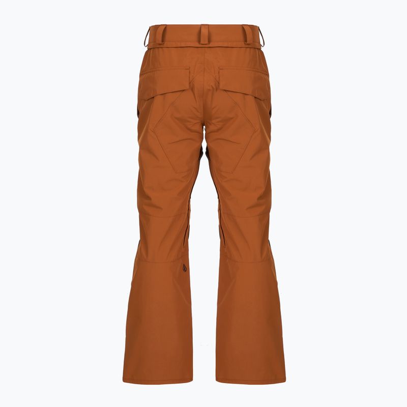 Мъжки панталони за сноуборд Volcom Roan caramel 8