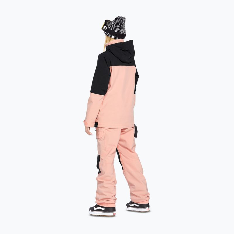 Дамско яке за сноуборд Volcom Shelter 3D Stretch coral haze 3