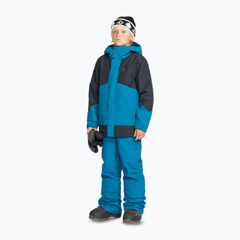 Детски панталони за сноуборд Volcom Barkley Ins Bib Overall cobalt 2