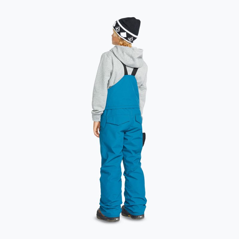 Детски панталони за сноуборд Volcom Barkley Ins Bib Overall cobalt 3