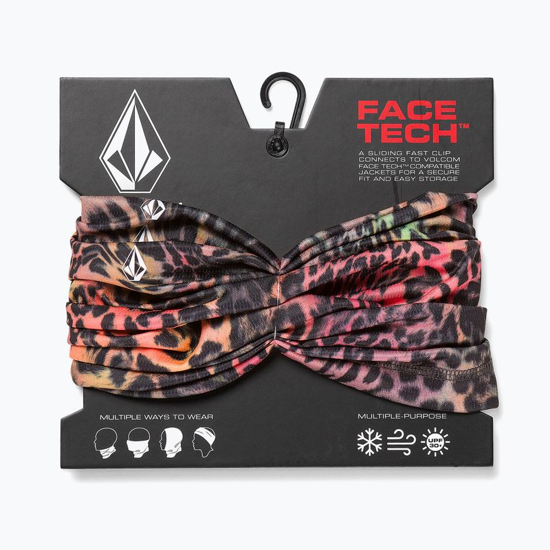 Дамски шал-комин за сноуборд Volcom Face Tech Multi-Tube acid