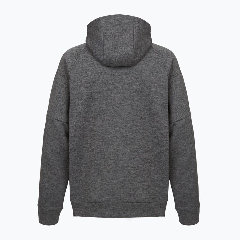 Мъжки суитшърт за тренировка Nike Therma Fit Full-Zip charcoal heathr/dark smoke grey/black 9