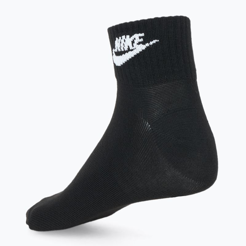 Чорапи Nike Everyday Essential 3 чифта black/white 2