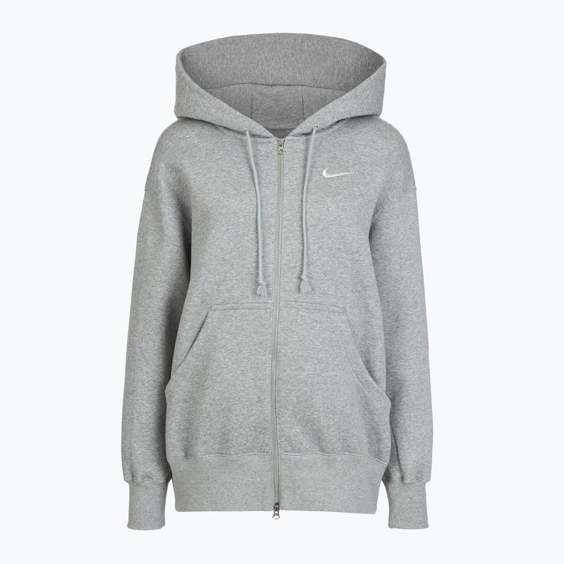 Дамски суитшърт Nike Sportswear Phoenix Fleece dark grey heather/sail 10