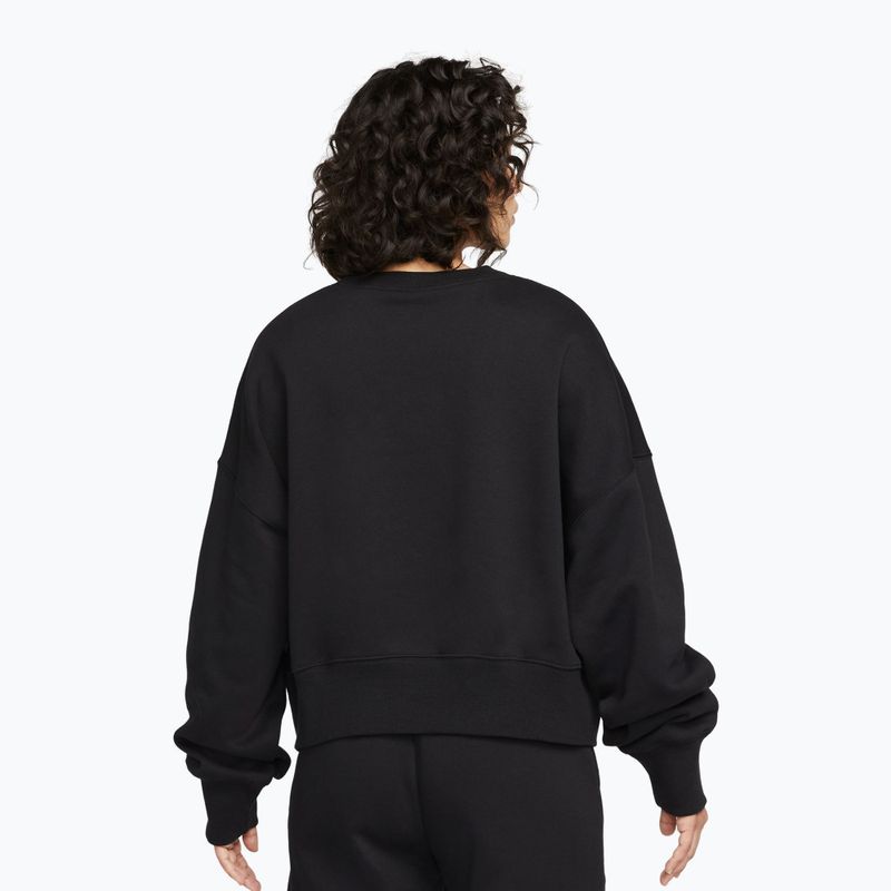 Дамски суитшърт Nike Sportswear Phoenix Fleece Oversized black/sail 3