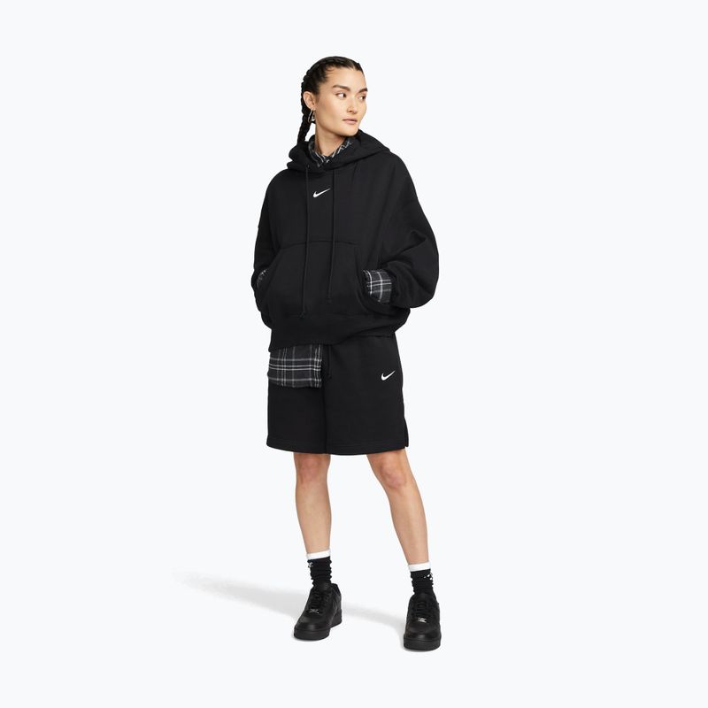 Дамски суитшърт Nike Sportswear Phoenix Fleece Oversized black/sail 2