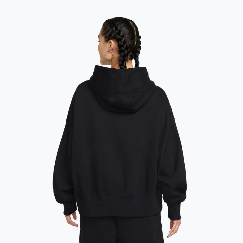 Дамски суитшърт Nike Sportswear Phoenix Fleece Oversized black/sail 3