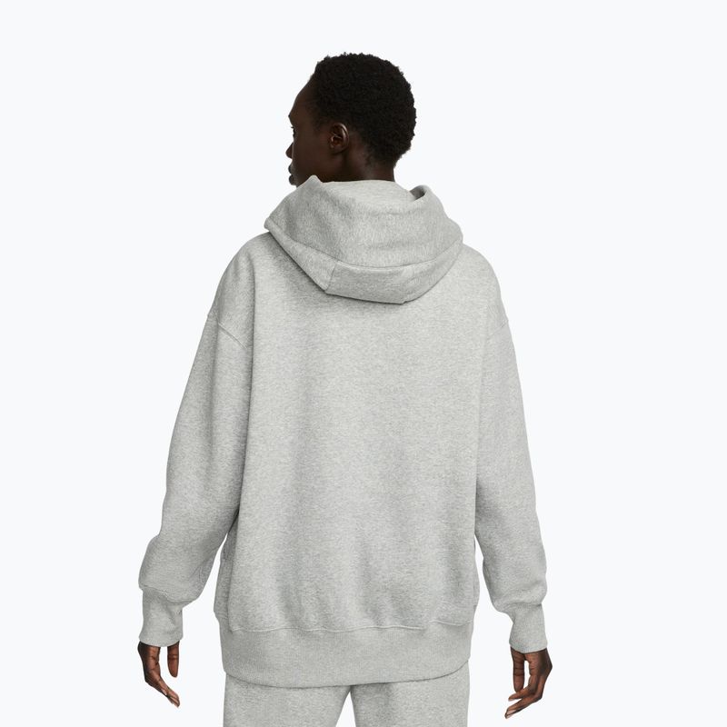 Дамски суитшърт  Nike Sportswear Phoenix Fleece Oversized dark grey heather/sail 3