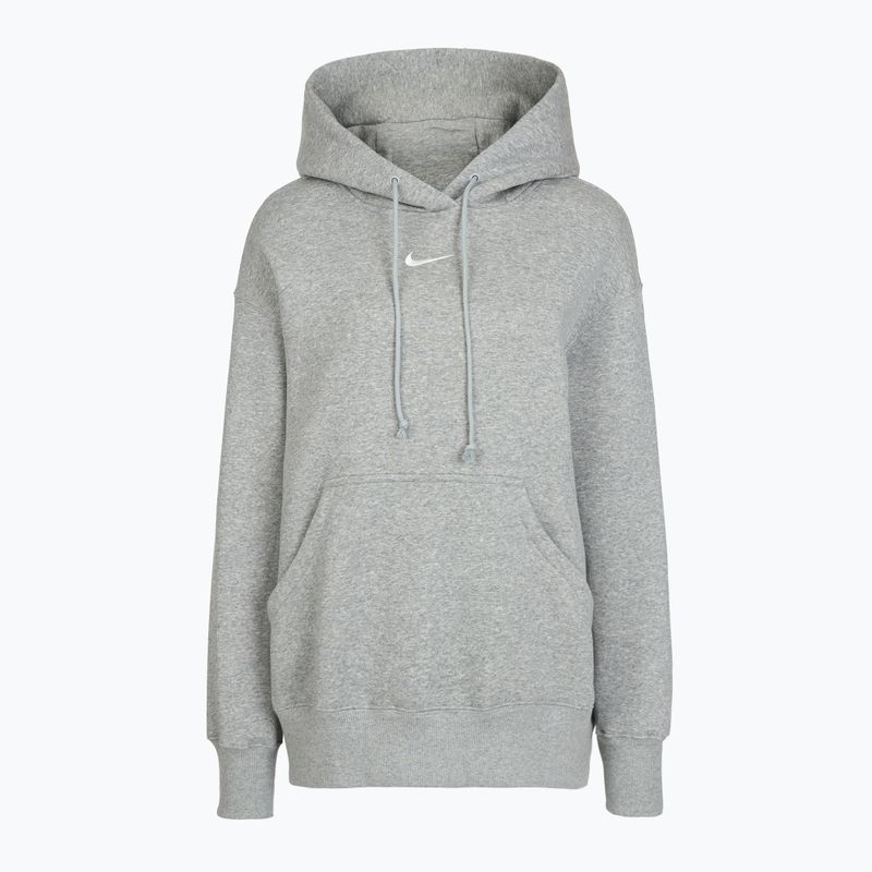 Дамски суитшърт  Nike Sportswear Phoenix Fleece Oversized dark grey heather/sail 6