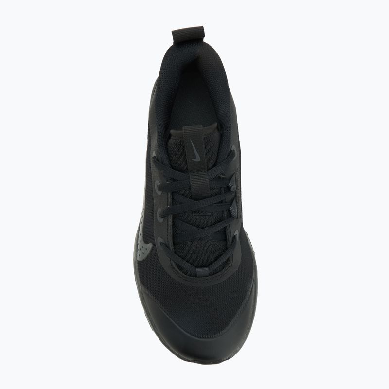 Детски футболни обувки Nike Omni Multi-Court black/anthracite 5