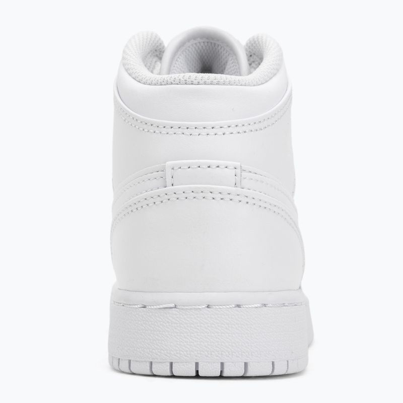 Обувки Jordan 1 Mid white/white/white 6