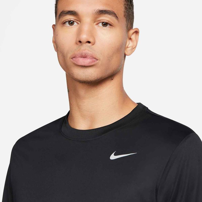 Мъжка блуза за тренировка с дълъг ръкав Nike Dri-FIT Legend black/matte silver 4