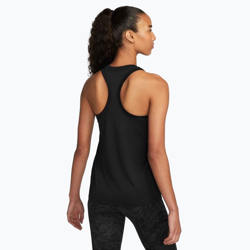 Дамски потник за тренировка Nike Dri-Fit Racerback Tank Top black 3
