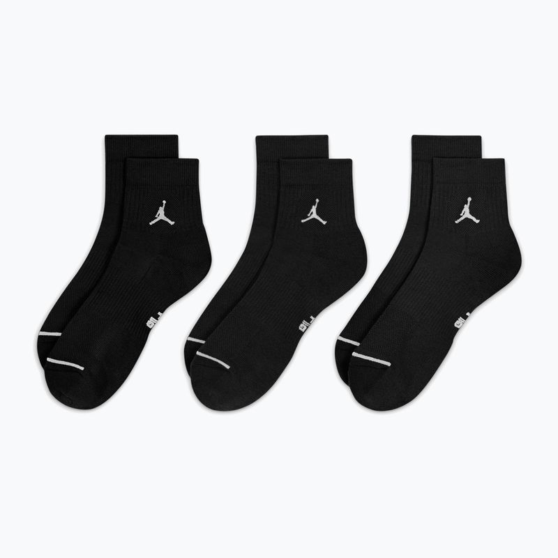 Чорапи Jordan Everyday Ankle 3 pairs black/white 7