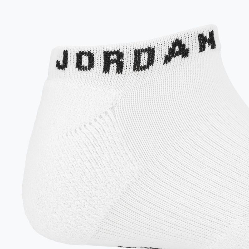 Чорапи Nike Jordan Everyday No-Show 3 чифта white/black 3