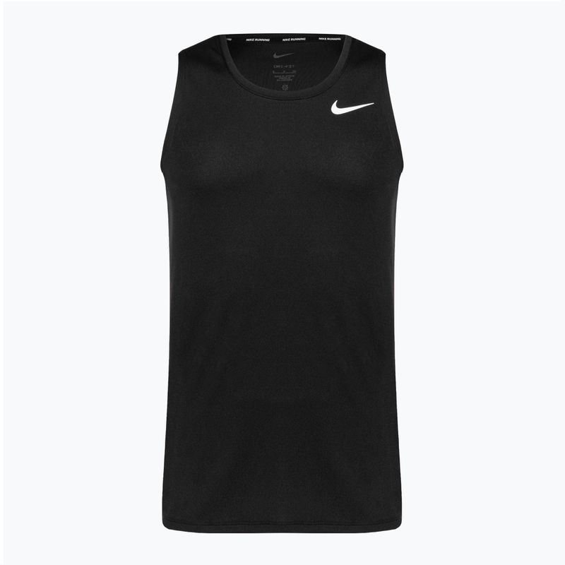 Мъжки потник за бягане Nike Dri-Fit Miler black