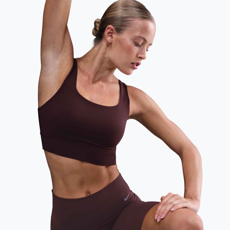 Спортен сутиен Nike Zenvy Medium-Support Training Bra burgundy crush/sail 4