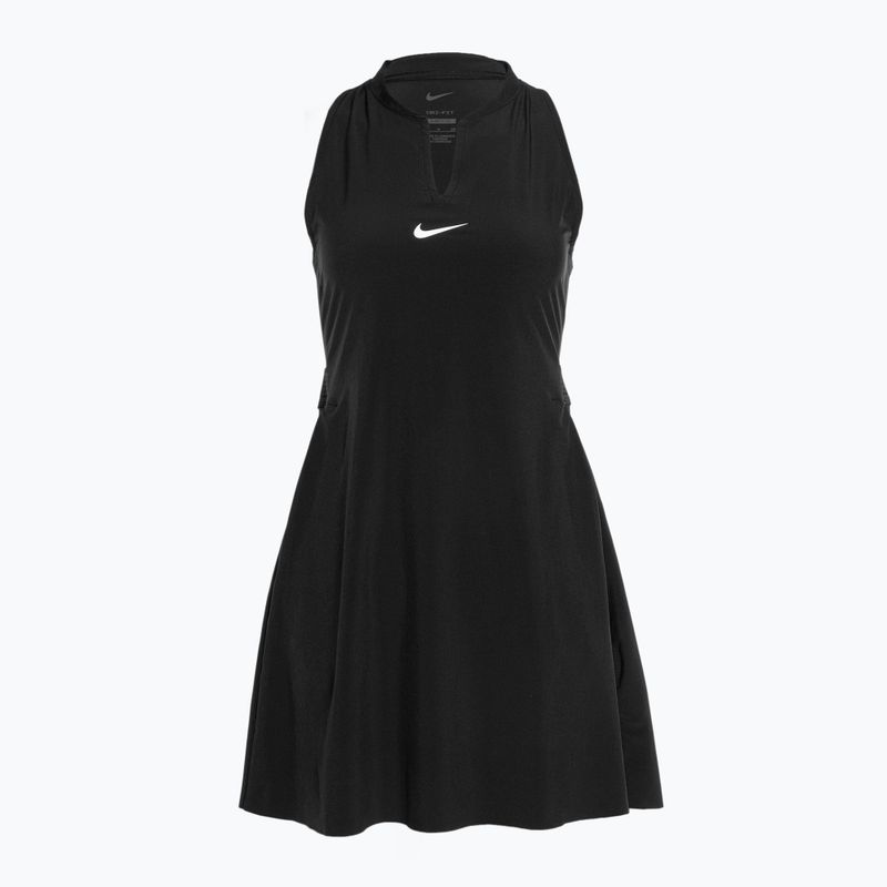 Рокля за тенис Nike Dri-Fit Advantage черна/бяла