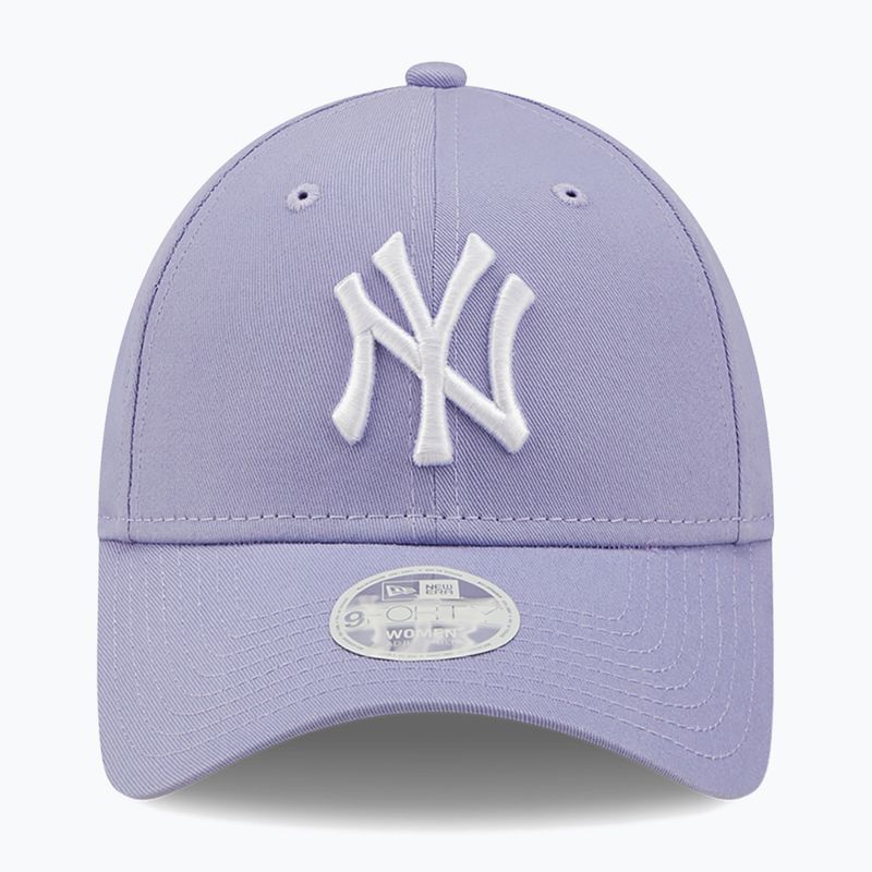 Дамска бейзболна шапка New Era Wmns League Ess 940 Nyy Lvd pastel purple 3