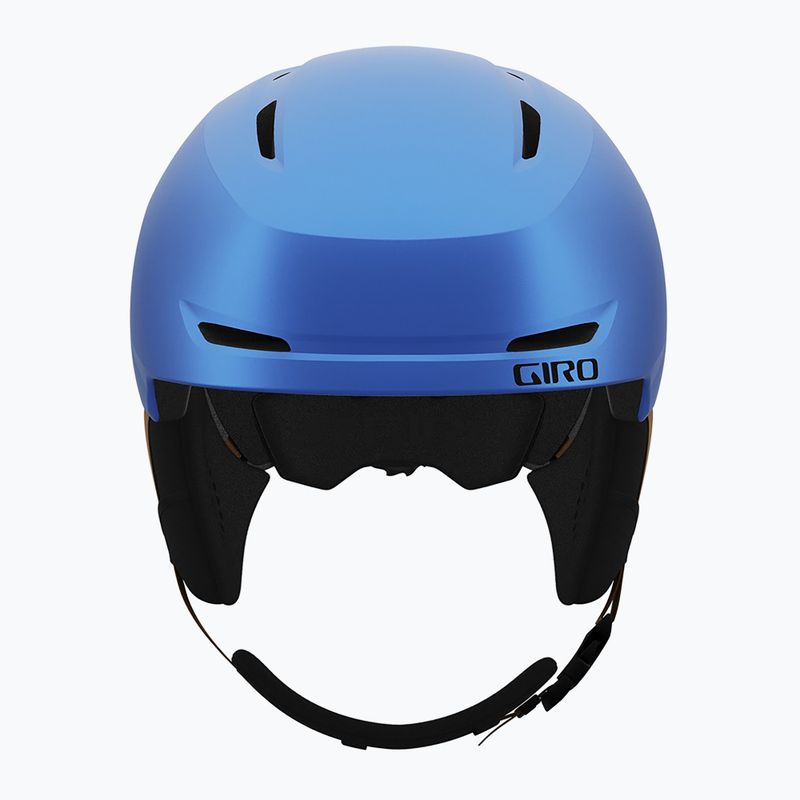 Детска скиорска каска Giro Spur blue shreddy yeti 3
