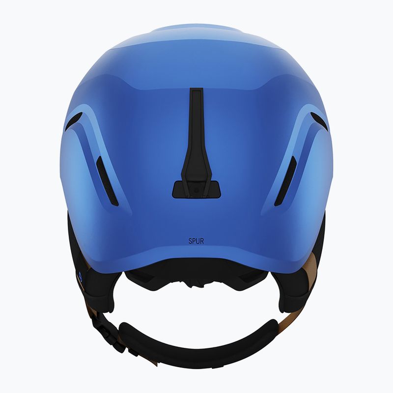 Детска скиорска каска Giro Spur blue shreddy yeti 4