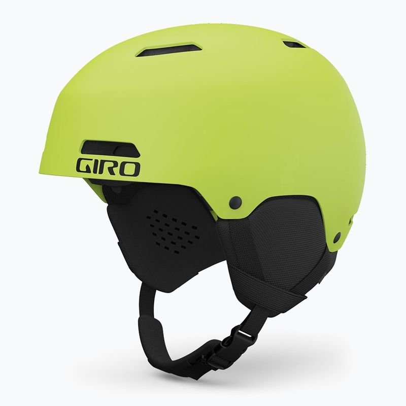 Скиорска каска Giro Ledge FS matte ano lime