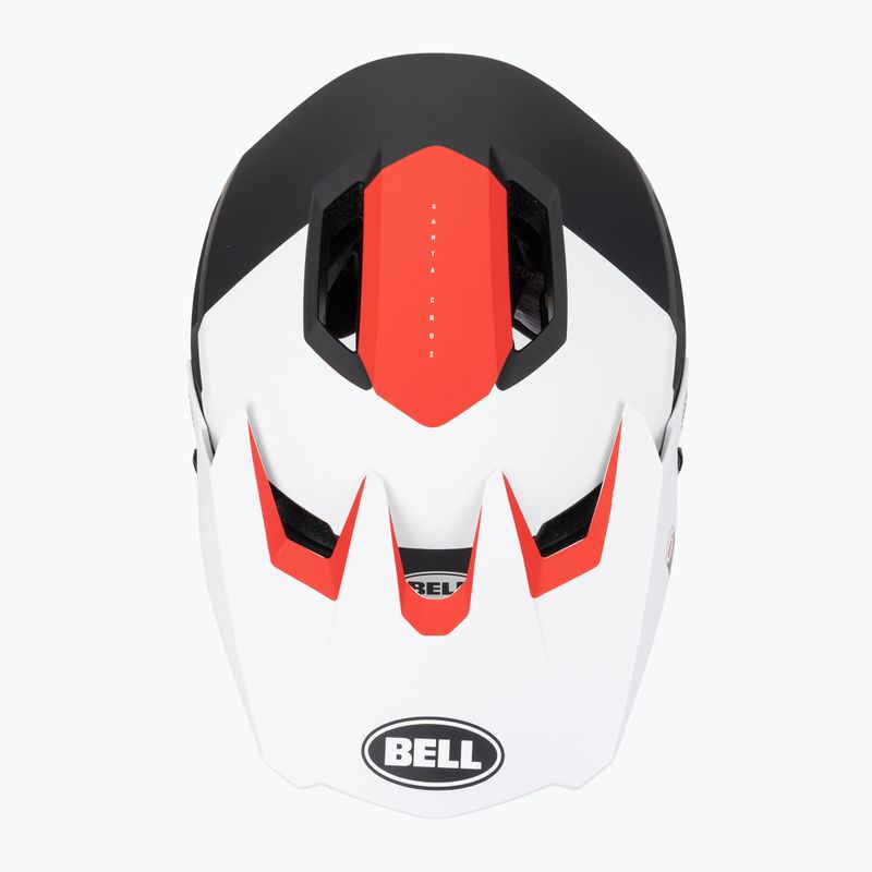 Велосипедна каска Bell Sanction 2 DLX Mips matte black/white 6