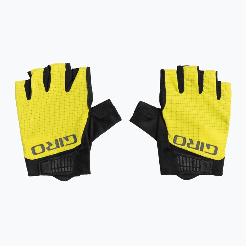Мъжки ръкавици за колоездене Giro Bravo Gel II highlight yellow 2