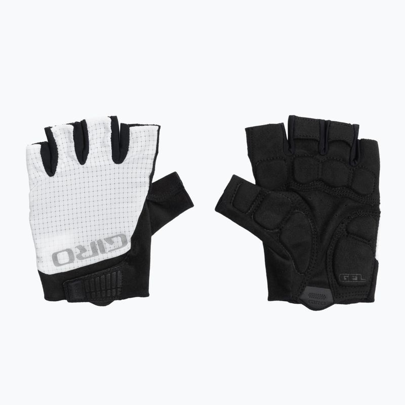 Мъжки ръкавици за колоездене Giro Bravo Gel II white