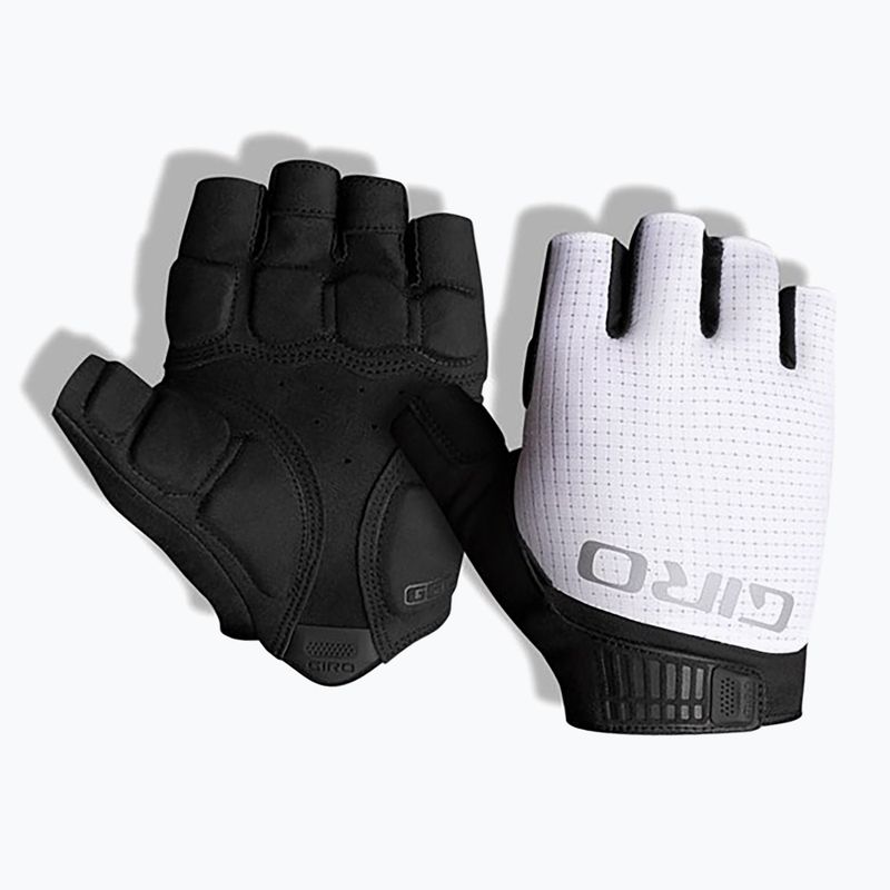 Мъжки ръкавици за колоездене Giro Bravo Gel II white