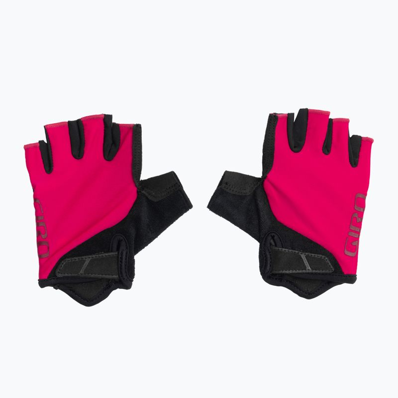 Дамски ръкавици за колоездене Giro Jag'ette raspberry/dark cherry 2