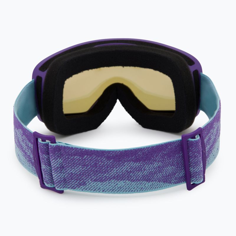 Детски предпазни скиорски очила Giro Stomp purple linticular/ amber pink 3