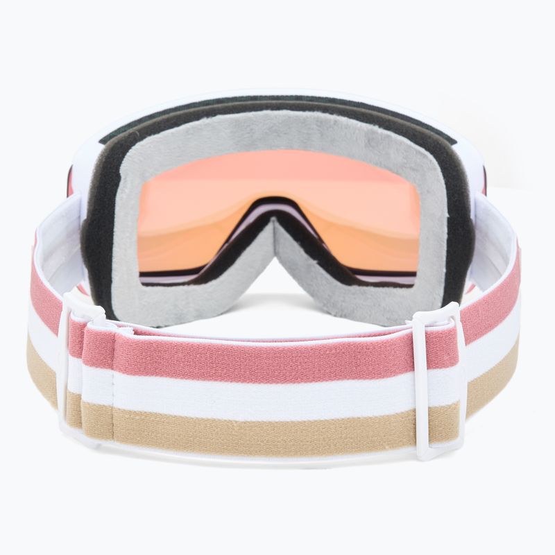 Дамски предпазни ски очила Giro Ella white lx stripe//pink/infrared 3