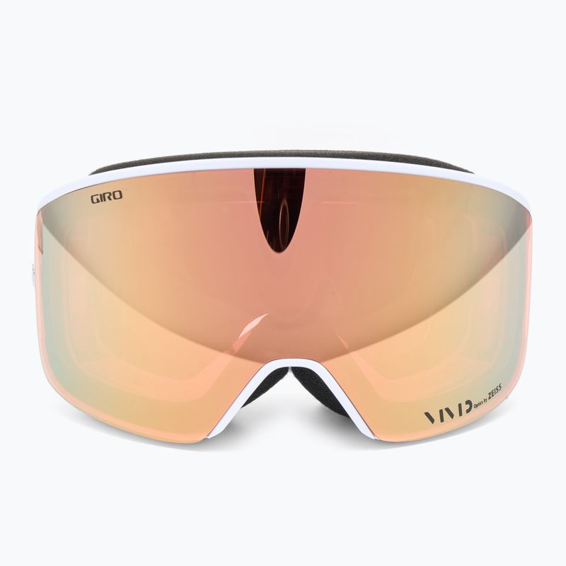 Дамски предпазни ски очила Giro Ella white lx stripe/rose gold/infrared 3