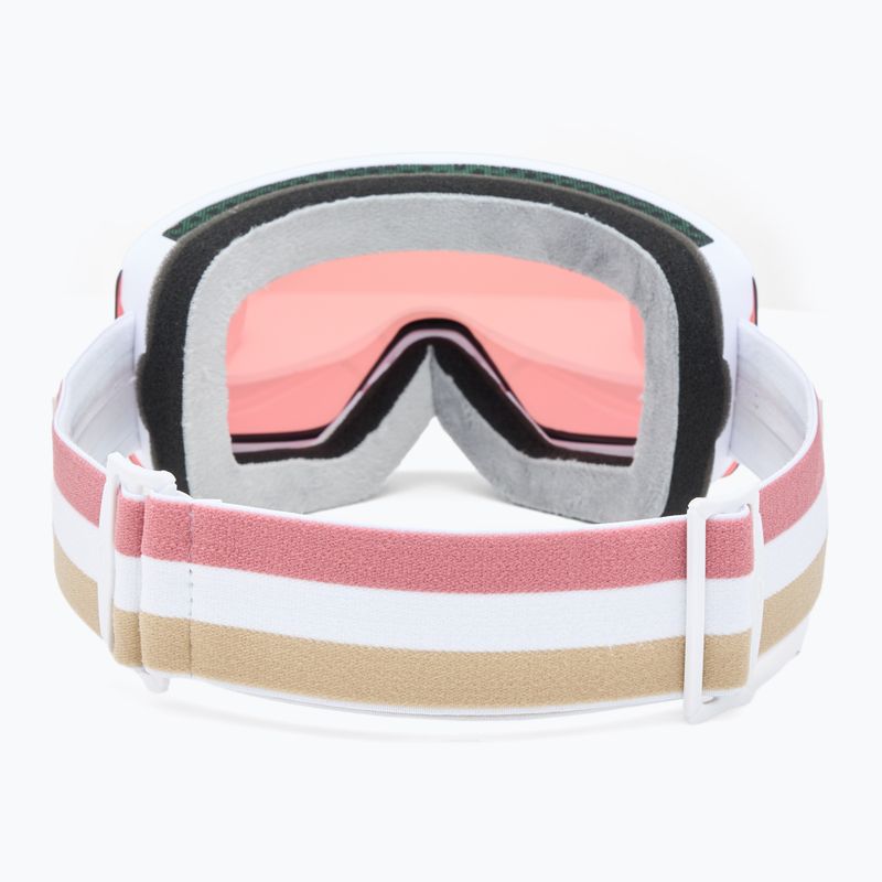 Дамски предпазни ски очила Giro Ella white lx stripe/rose gold/infrared 4