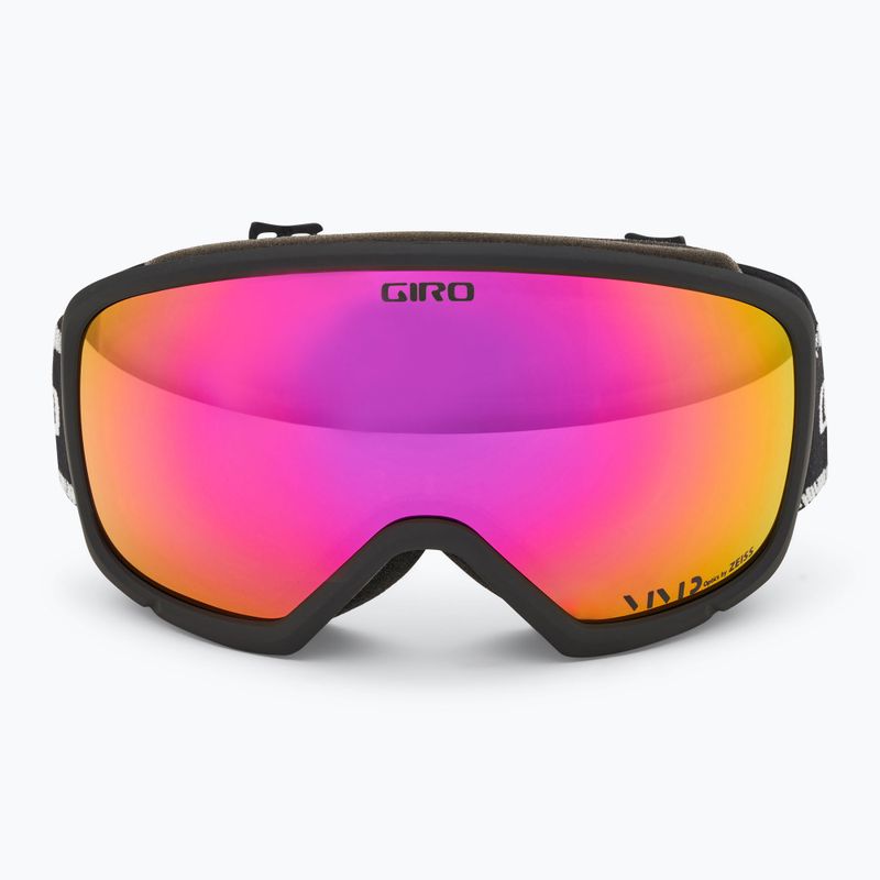 Дамски предпазни ски очила Giro Millie black&white chute/pink 2