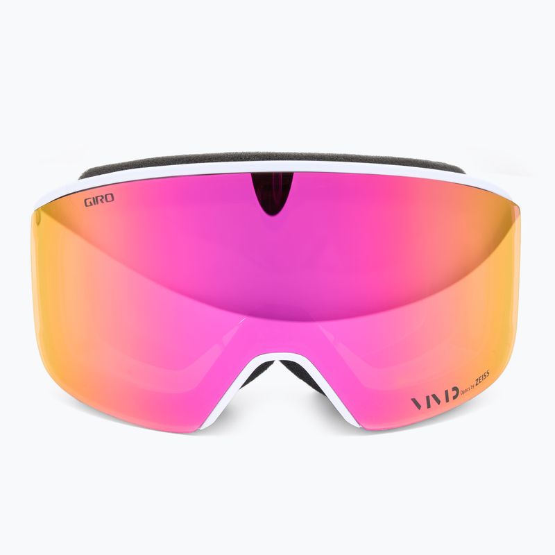 Дамски предпазни ски очила Giro Ella white bliss/pink/infrared 3