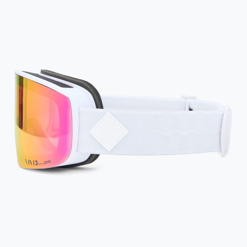 Дамски предпазни ски очила Giro Ella white bliss/pink/infrared 5