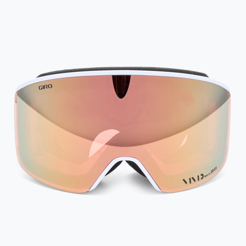 Дамски предпазни ски очила Giro Ella white bliss/rose gold/infrared 3