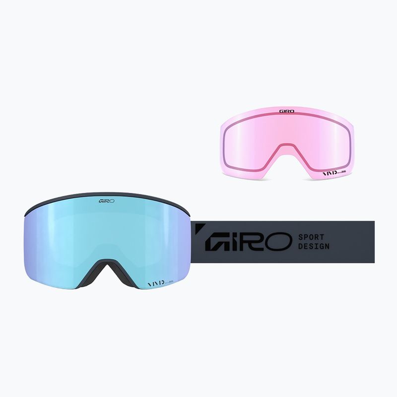 Скиорски очила Giro Axis indigo stacked/vivid royal/vivid infrared 7