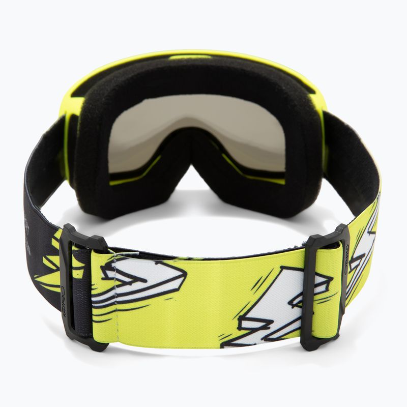 Детски скиорски очила Giro Buster Jr yellow bolts/ultra black 3
