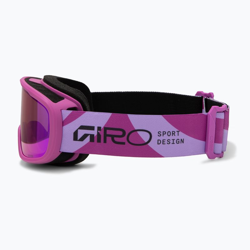 Детски скиорски очила Giro Buster Jr pink flow/amber pink 4