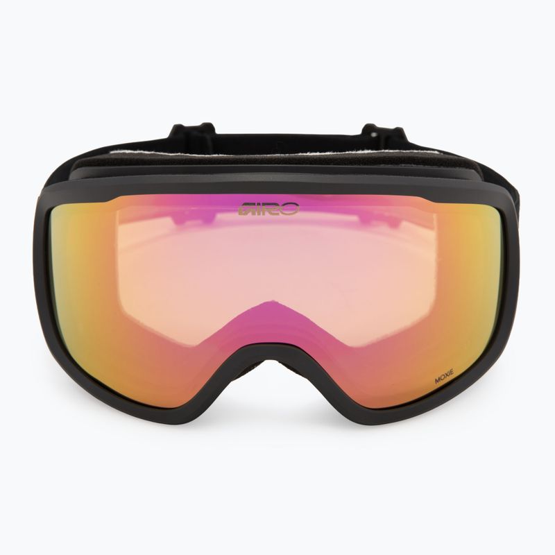 Дамски скиорски очила Giro Moxie black stacked/amber pink/yellow 3