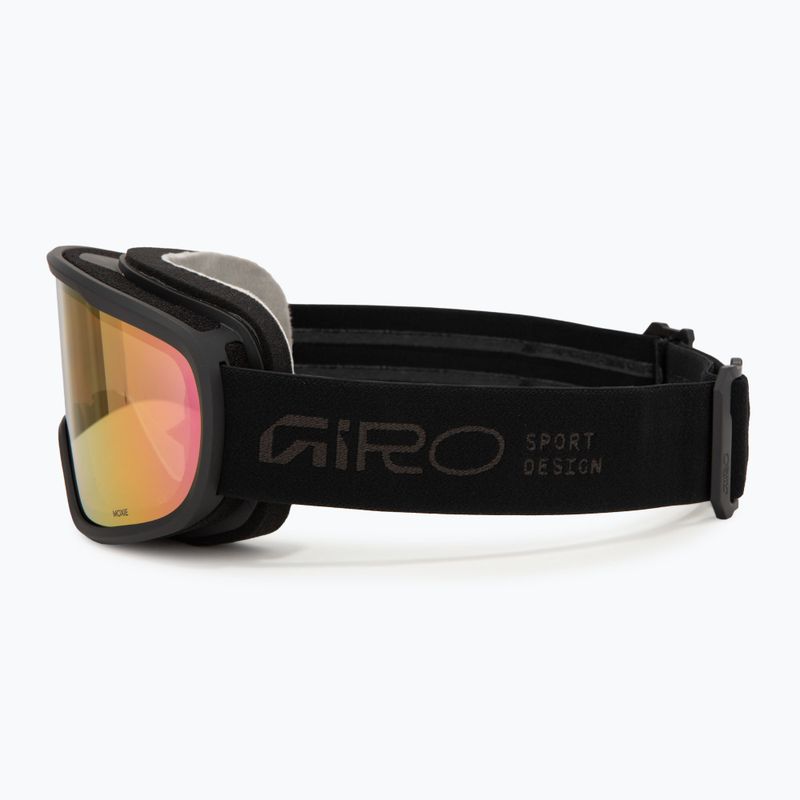Дамски скиорски очила Giro Moxie black stacked/amber pink/yellow 5