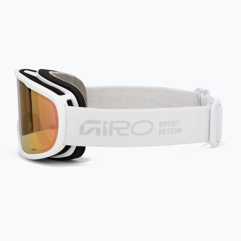 Дамски скиорски очила Giro Moxie white stacked/amber pink/yellow 5