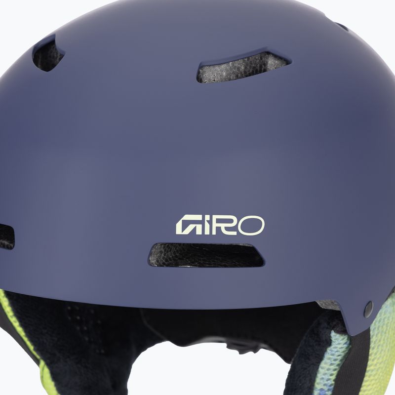 Детска скиорска каска Giro Crue matte blue 7