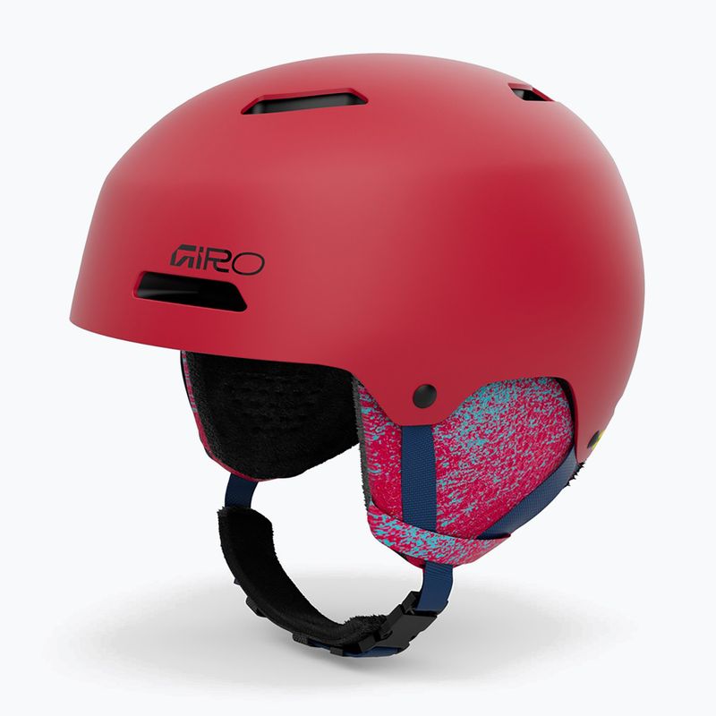 Детска скиорска каска Giro Crue matte red 8