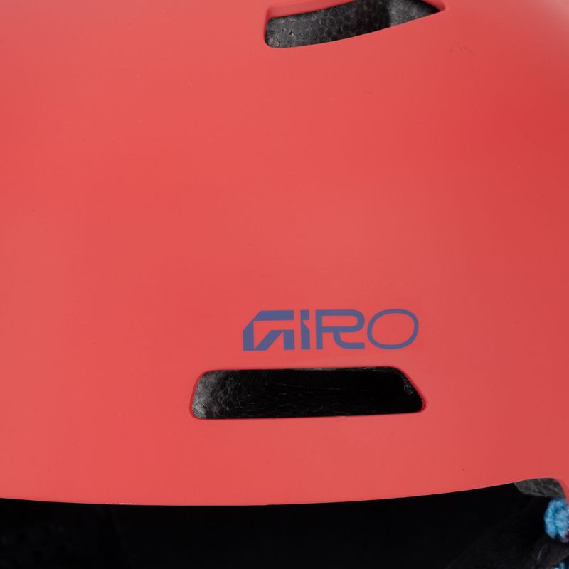 Детска скиорска каска Giro Crue matte red 7