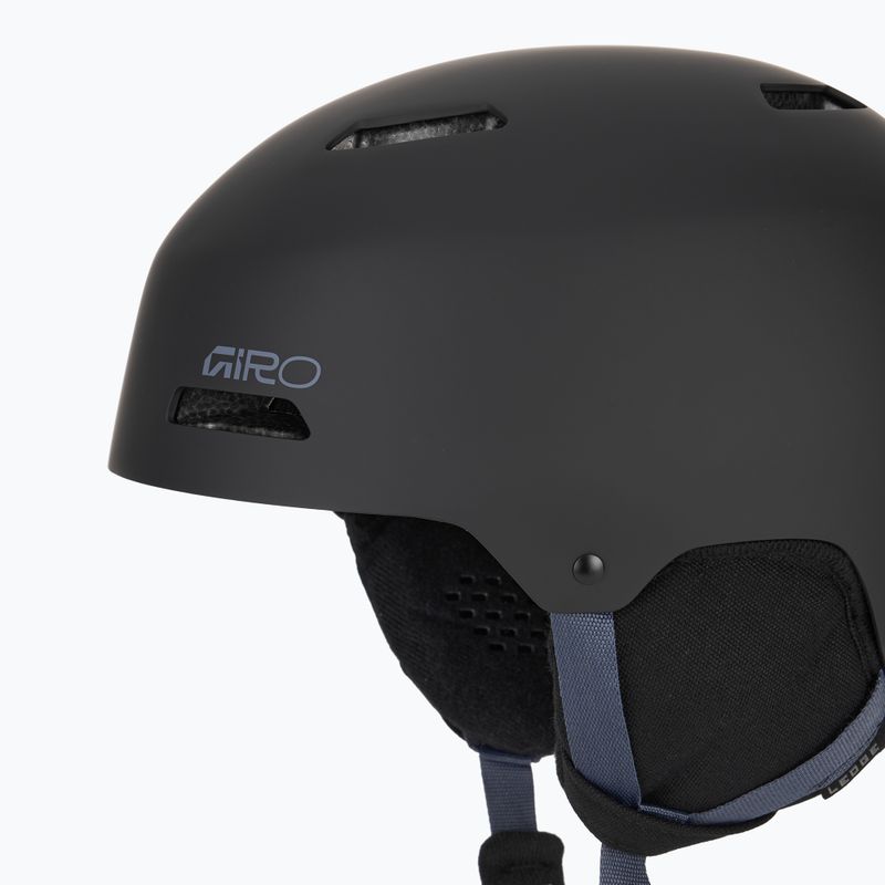 Скиорска каска Giro Ledge FS matte black dark indigo 8
